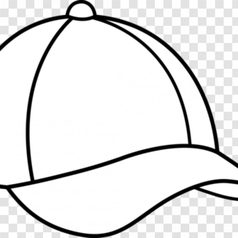 Clip Art Baseball Cap Hat Openclipart - Monochrome Photography Transparent PNG