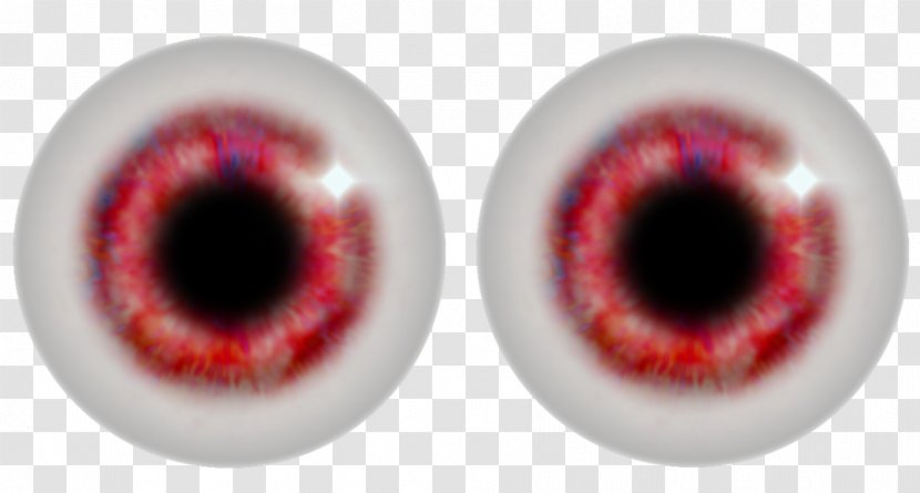 Iris Red Eye Color - Cartoon Transparent PNG