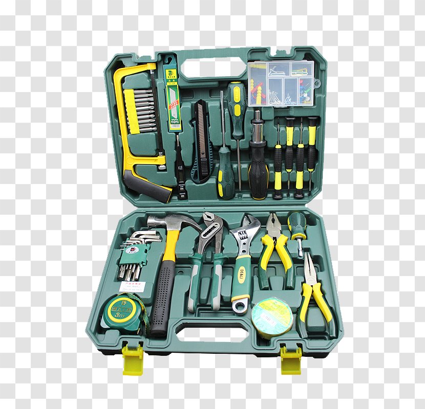 Toolbox Set Tool DIY Store - Living Room - Product Physical Metal Transparent PNG