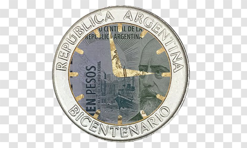 Coin Clock United States Of America Buenos Aires Money - Signage - US 2 Dollar Bill Zoomed Transparent PNG