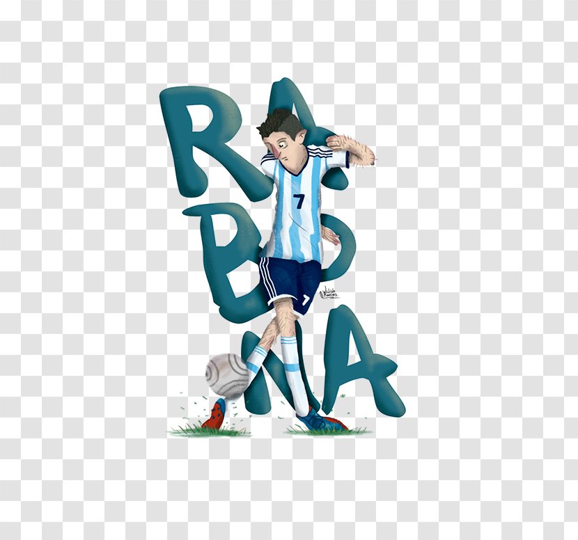 Figurine Cartoon Costume Headgear - Blue - Colombia World Cup Transparent PNG