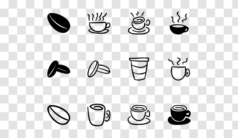 White Clip Art - Symbol - Coffee Pack Transparent PNG