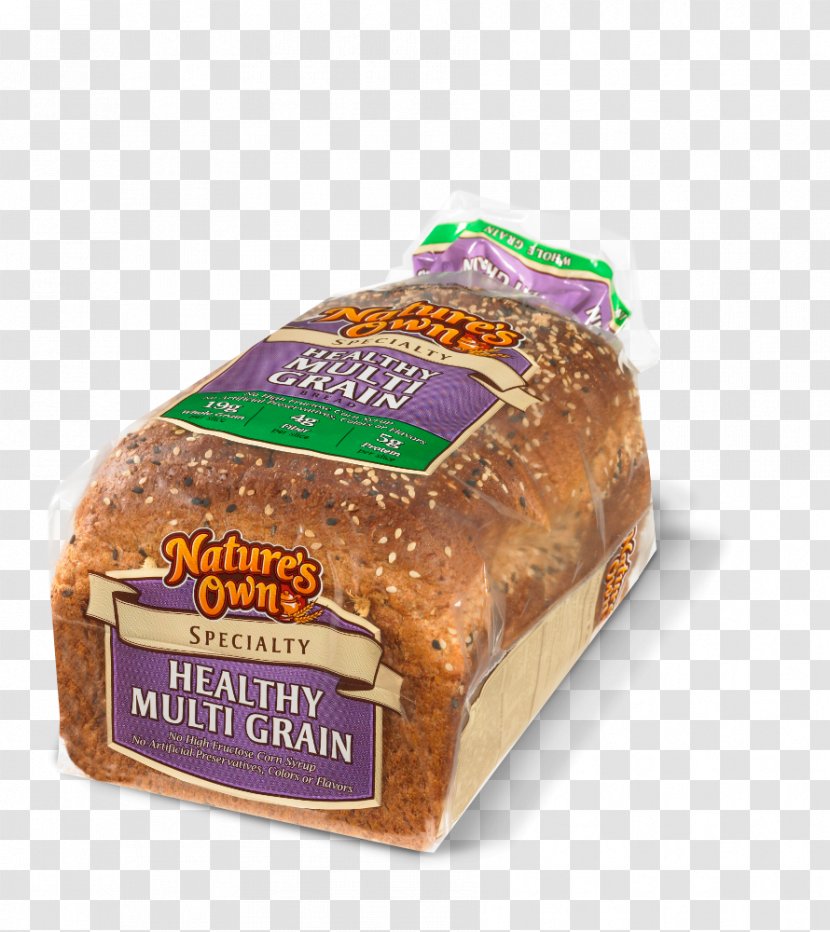 Whole Grain White Bread Wheat Multigrain - Cereal Transparent PNG