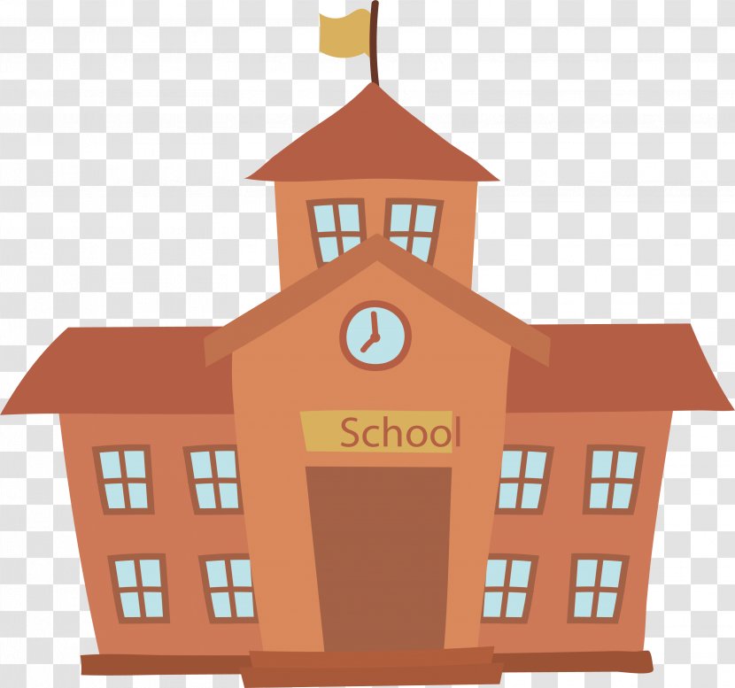 School Cartoon Building - Of Education Transparent PNG