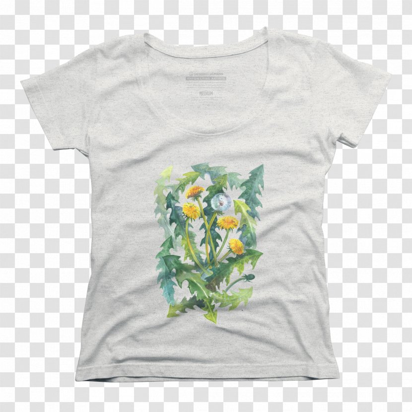 T-shirt Clothing Sleeve Top - Jersey - Dandelion Transparent PNG