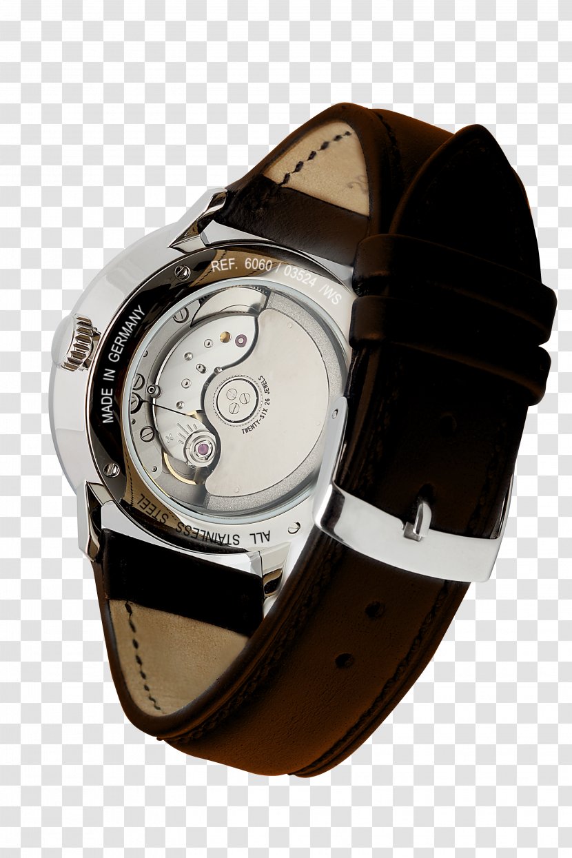 Junkers F.13 Bauhaus Automatic Watch Power Reserve Indicator Transparent PNG