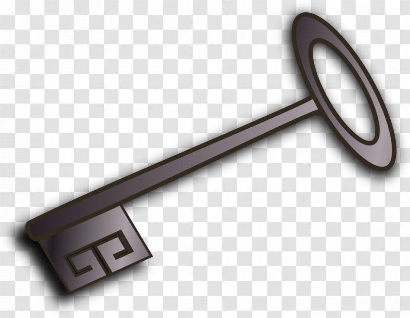Clip Art - Drawing - A Picture Of Key Transparent PNG
