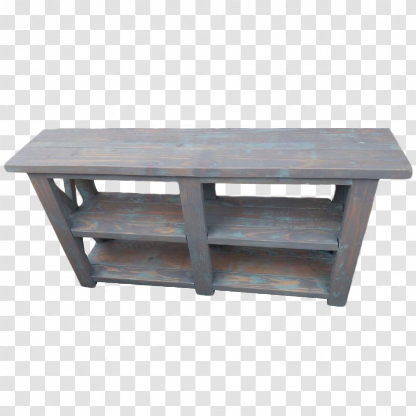 Rectangle - Furniture - Rustic Table Transparent PNG