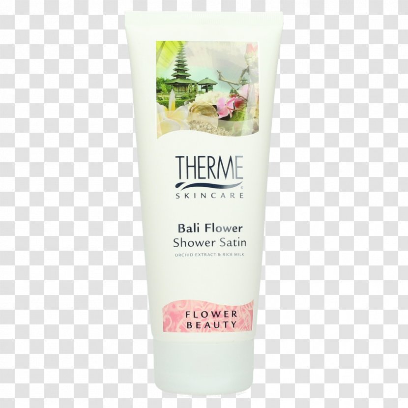 Cream Lotion Shower Gel Milliliter - Thermae Transparent PNG