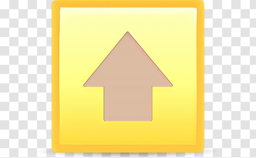 Yellow Triangle Square Transparent PNG