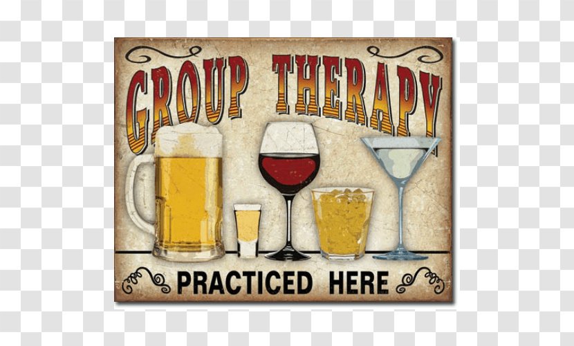 Metal Tin Group Psychotherapy Wall Decorative Arts - Drinkware - CUBA LIBRE Transparent PNG