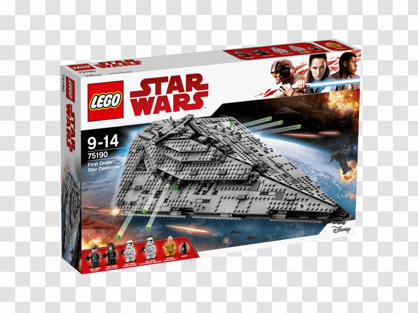 LEGO 75190 Star Wars First Order Destroyer Lego Supreme Leader Snoke - Toy Block Transparent PNG