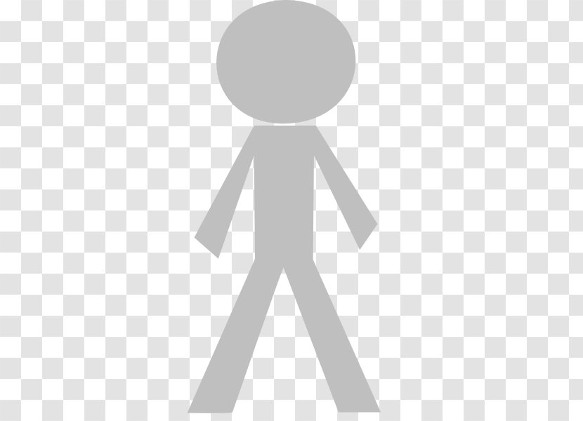 Stick Figure Clip Art - Silhouette Transparent PNG