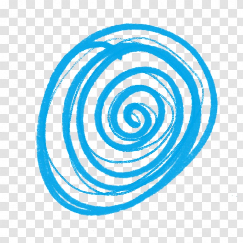 Sidewalk Chalk Drawing - Pull The Blue Circle Pattern Free Transparent PNG