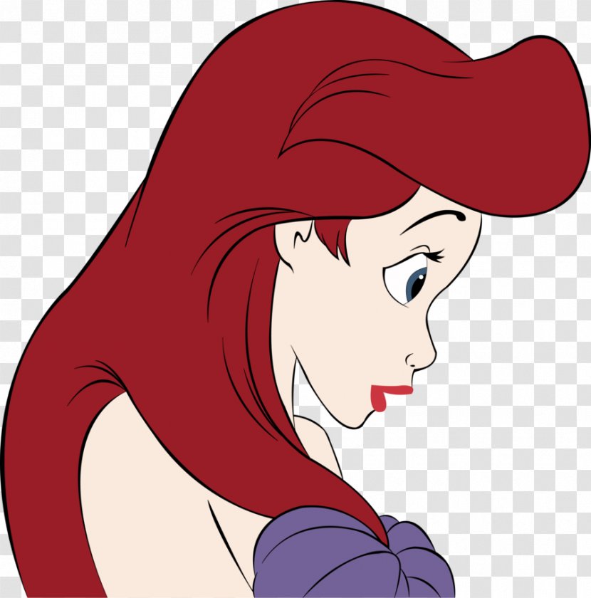 Ariel Belle Disney Princess Drawing - Frame Transparent PNG