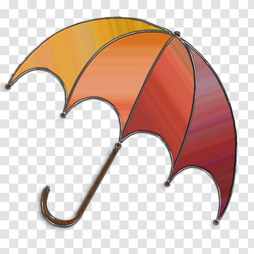 Umbrella Product Design Font - Orange - Holding Transparent PNG