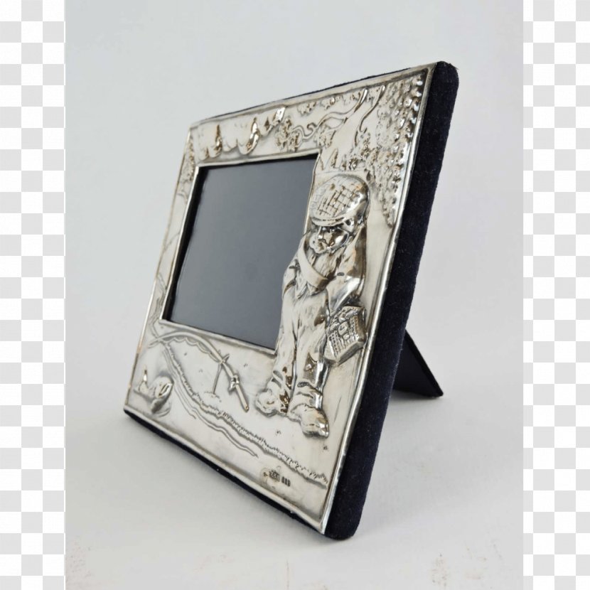 Silver Picture Frames Rectangle Transparent PNG