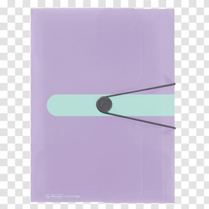 Lilac Ring Binder File Folders Pastel - Pelikan Transparent PNG