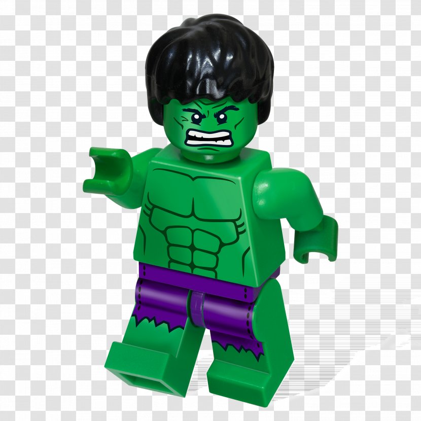Lego Marvel Super Heroes Marvel's Avengers Hulk Captain America Minifigure - Minifigures Transparent PNG