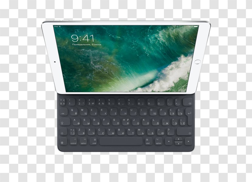 Computer Keyboard Apple Smart For IPad Pro (10.5) (12.9) - Tablet Pc Compatible Transparent PNG