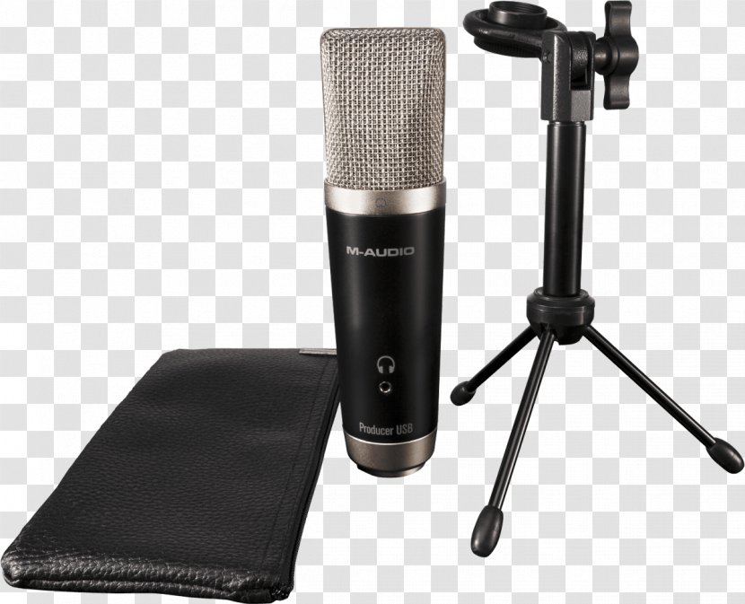 M-Audio Vocal Studio USB Microphone Recording Sound And Reproduction - Electronic Device Transparent PNG