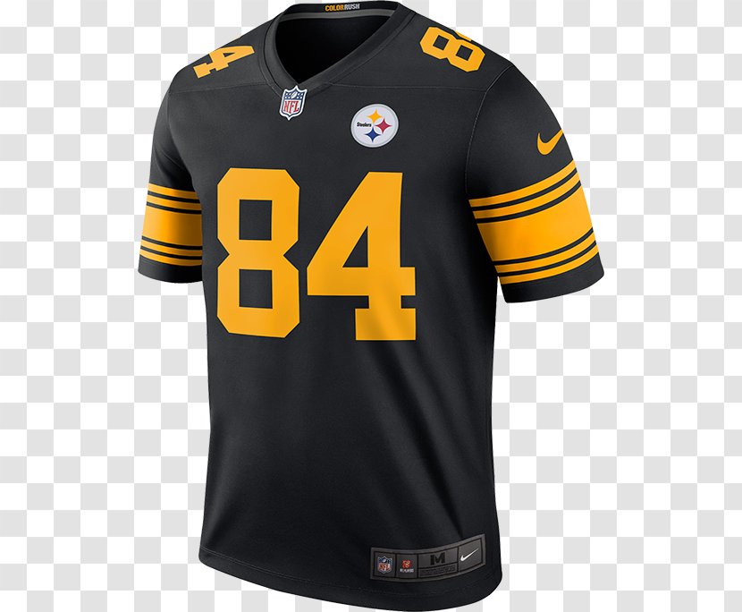 Pittsburgh Steelers NFL Color Rush San Francisco 49ers Jersey - Sleeve Transparent PNG