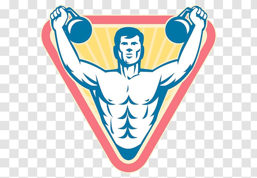 Physical Exercise Kettlebell Weight Training Bodybuilding - Strongman - Cartoon Strong Man With Urodochium Transparent PNG