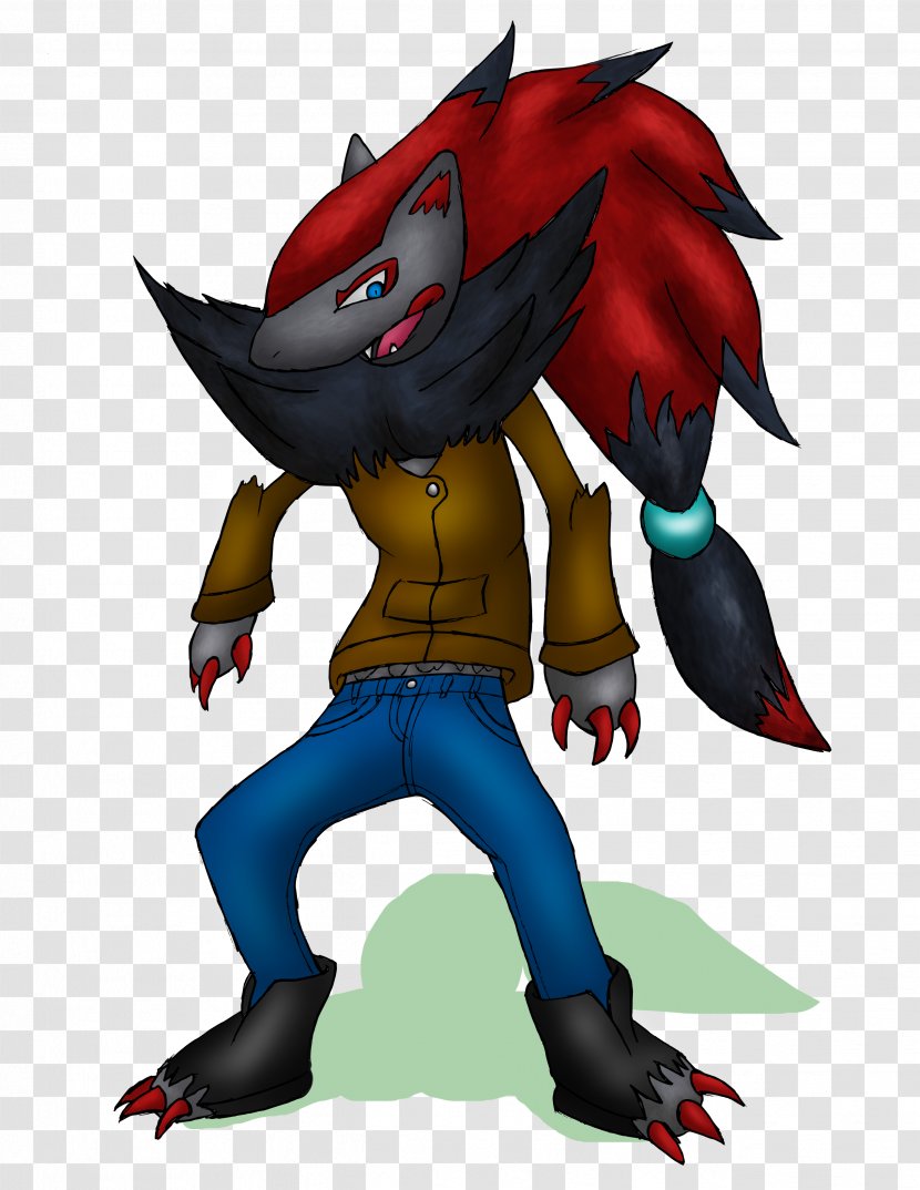 Zoroark YouTube Zorua Pokémon - Silhouette - Youtube Transparent PNG