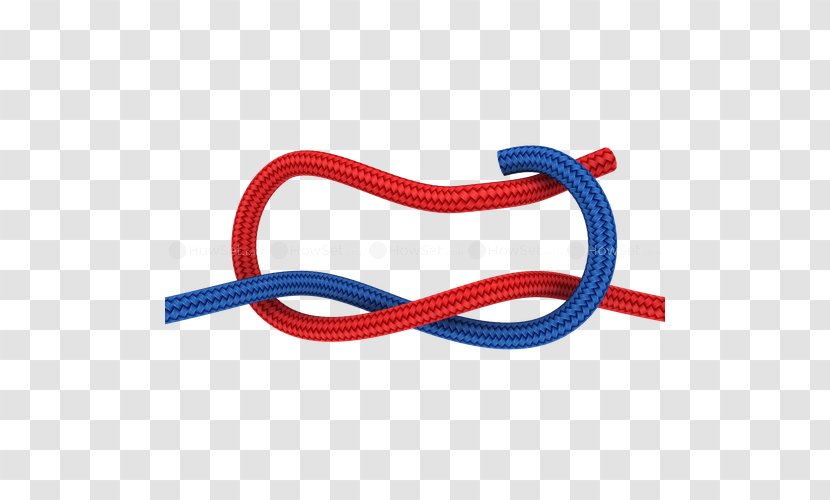 Rope Reef Knot Running Bowline Sheet Bend - Hardware Accessory Transparent PNG