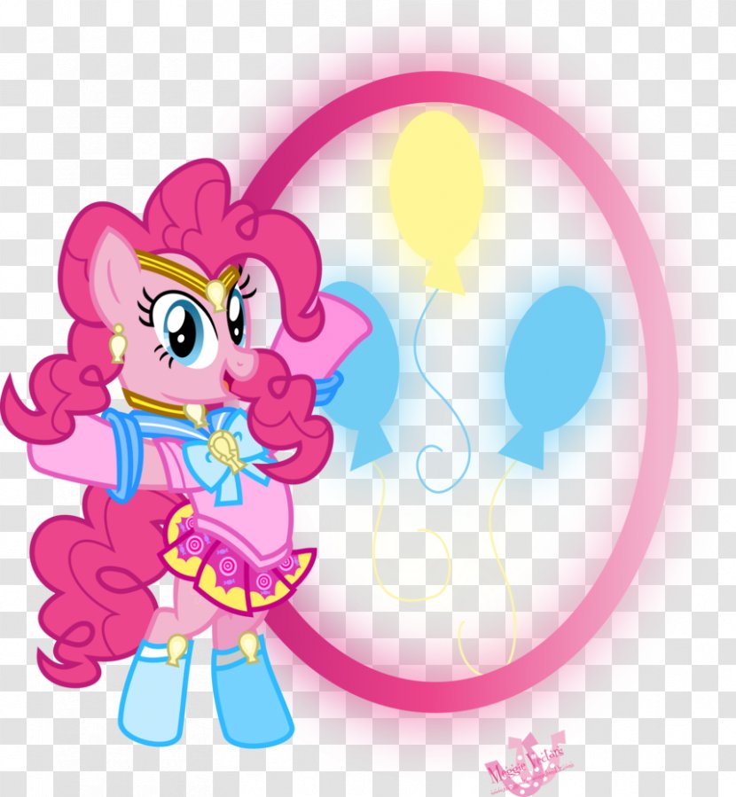 Pinkie Pie Rainbow Dash Twilight Sparkle Rarity Applejack - Heart - My Little Pony Transparent PNG