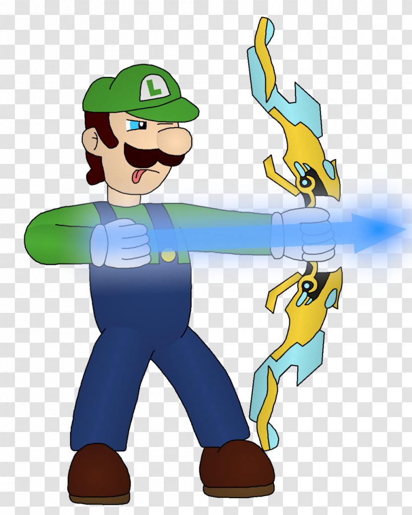 Luigi Bowser Weapon Paper Mario - Headgear - Bow Transparent PNG
