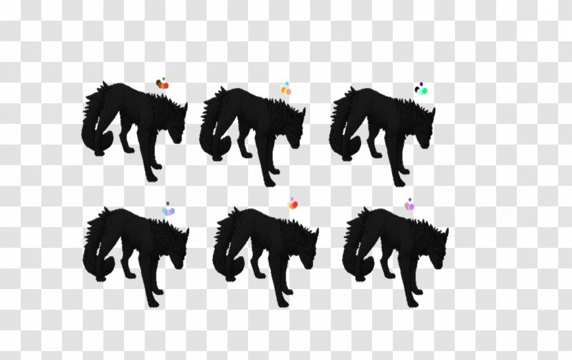 Canidae Horse Dog Logo - Silhouette Transparent PNG