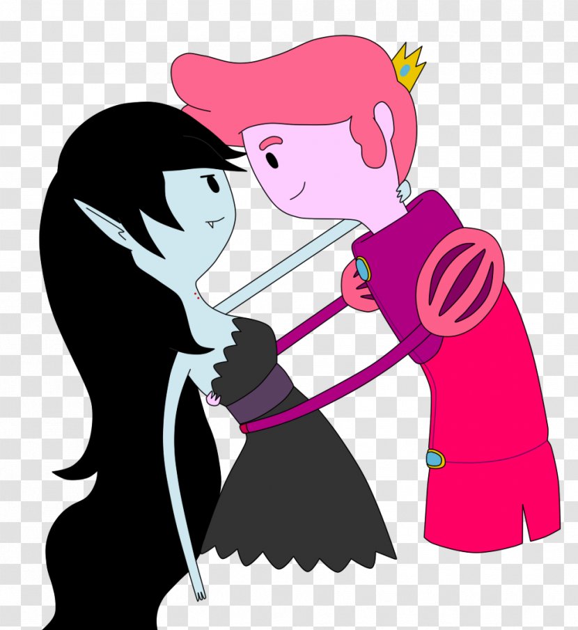 Marceline The Vampire Queen Chewing Gum Finn Human Jake Dog Fionna And Cake - Heart Transparent PNG
