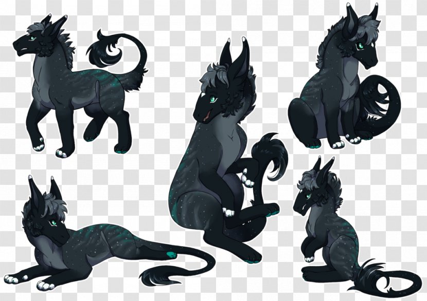Cat Horse Figurine Character Tail - Carnivoran Transparent PNG
