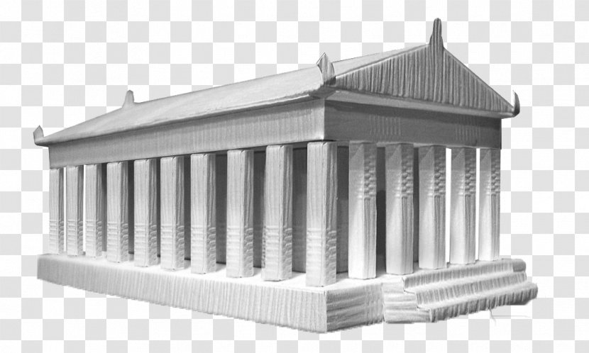 Parthenon Acropolis Of Athens Itsukushima Shrine Paper Temple - Classical Architecture - 3D Modeling House Transparent PNG
