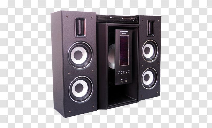 Computer Speakers Subwoofer Studio Monitor Sound Box - Home Theater System Transparent PNG