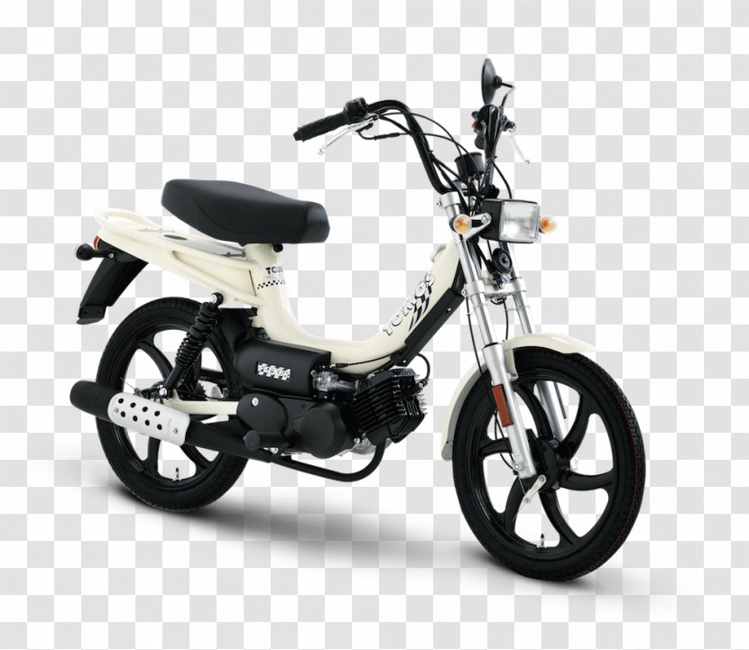 Scooter Motorcycle Accessories Moped Tomos - Motor Vehicle Transparent PNG