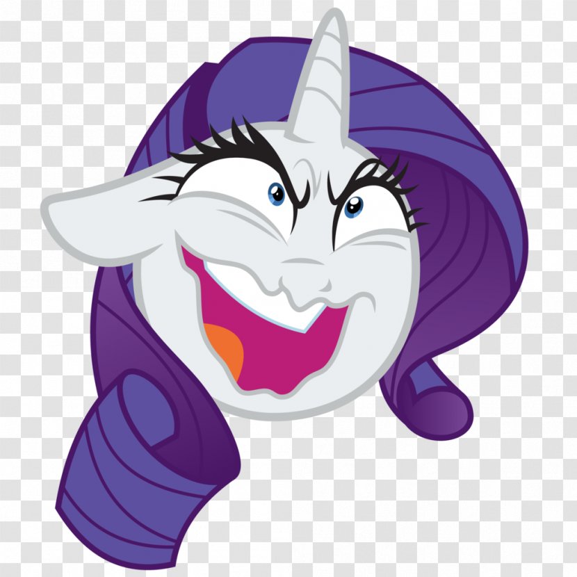 Whiskers Rarity Art Cat Pony - Heart - Face Transparent PNG