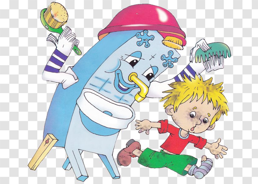 Hygiene Child Moydodyr Shaxsiy Gigiyena Health Promotion - Watercolor - Intravenous Injection Transparent PNG