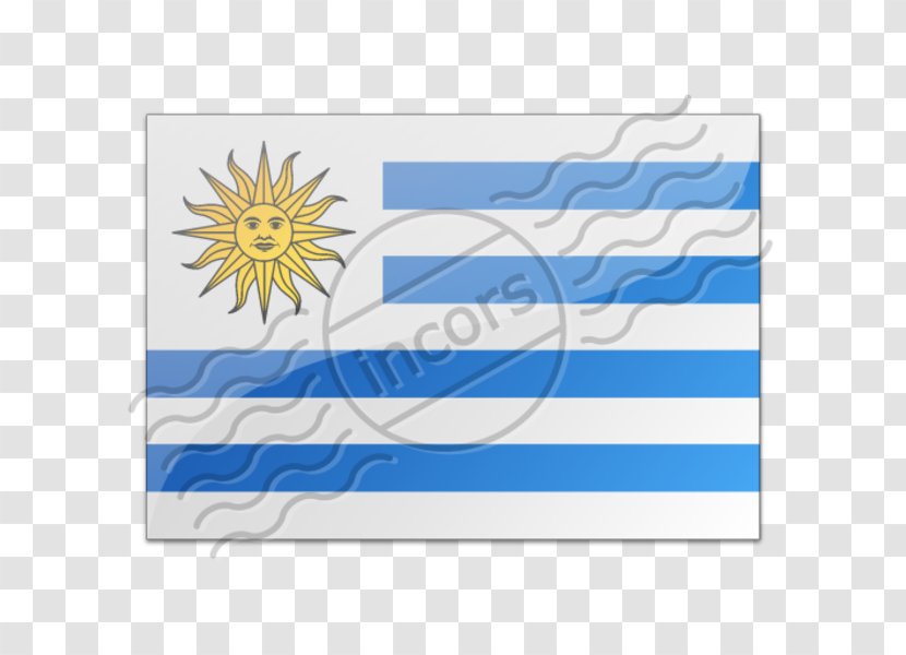 Flag Of Uruguay Coat Arms Football In - National Transparent PNG