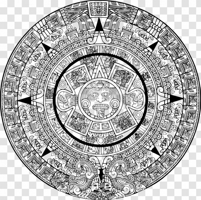 Maya Civilization Inca Empire Tikal Mayan Calendar Aztec - Death Gods - Headstone Transparent PNG