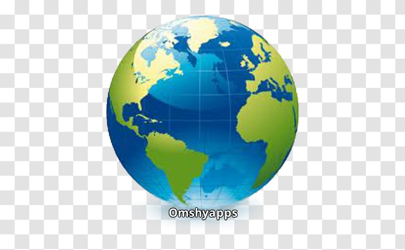 Globe World Map Earth Transparent PNG