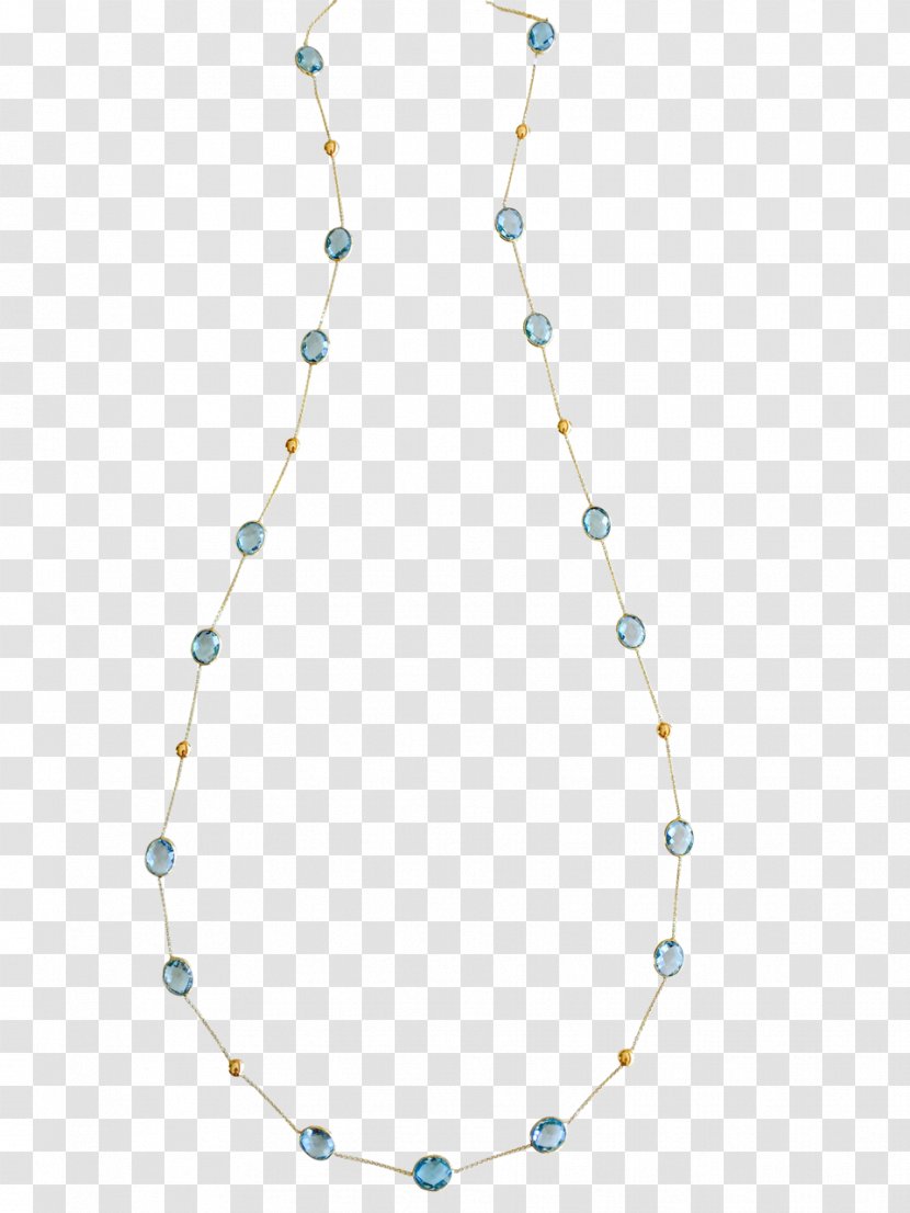 Turquoise Necklace Bead Jewellery Chain Transparent PNG
