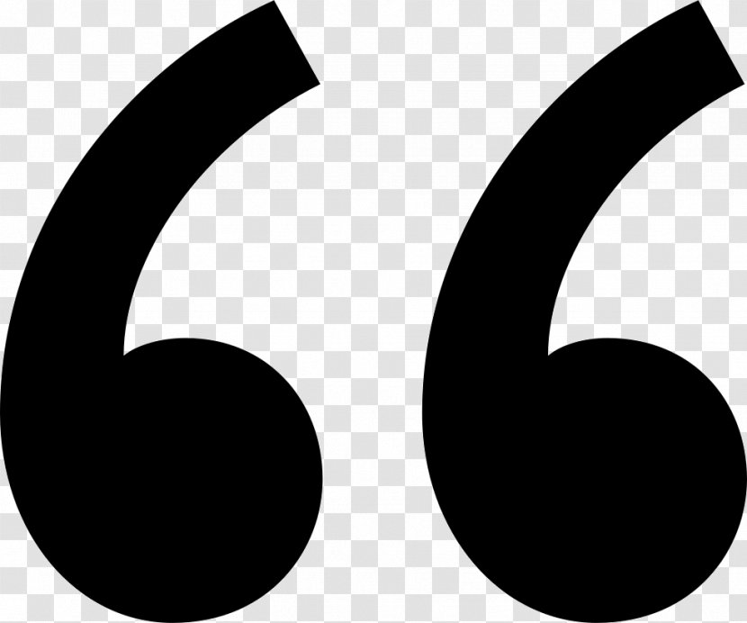 Quotation Mark Punctuation - Wikipedia Transparent PNG