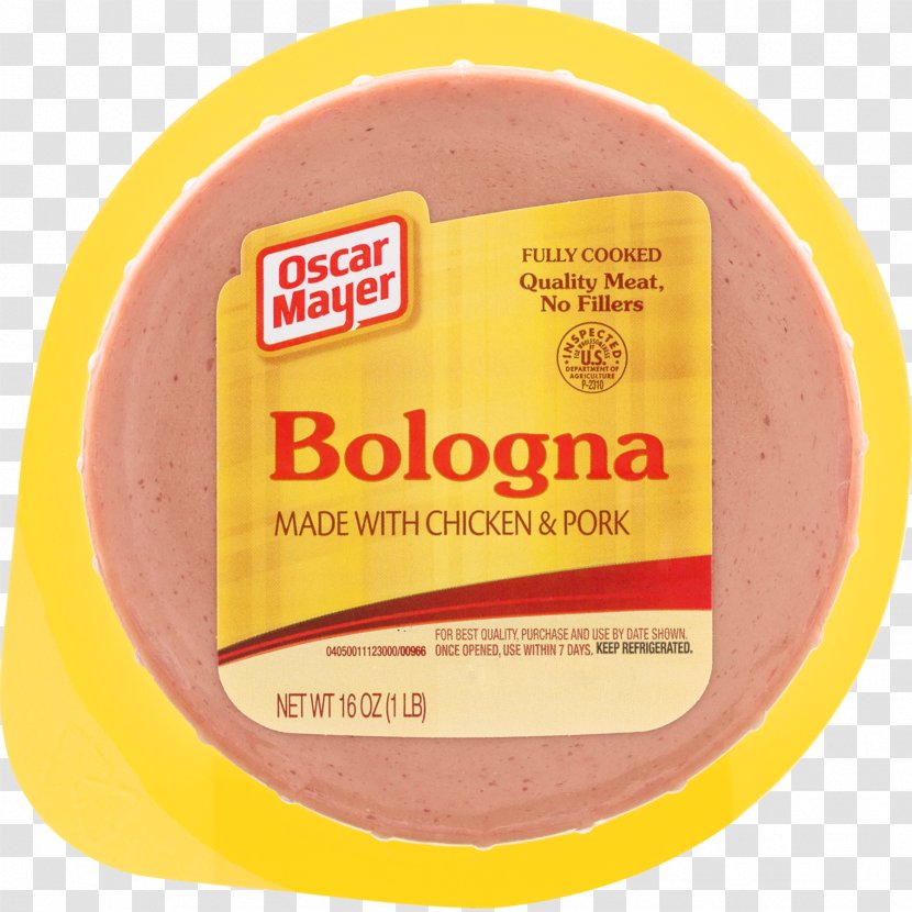 Oscar Mayer Bologna Sausage Meat Chicken Processed Cheese - Roasted Duck Transparent PNG