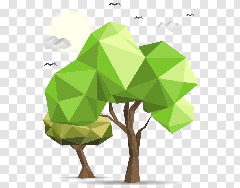 Low Poly Vector Graphics Art Polygon - Artist - Betting Banner Transparent PNG