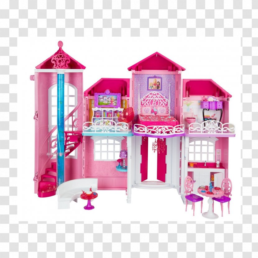 Amazon.com Malibu Barbie Dollhouse Toy Transparent PNG