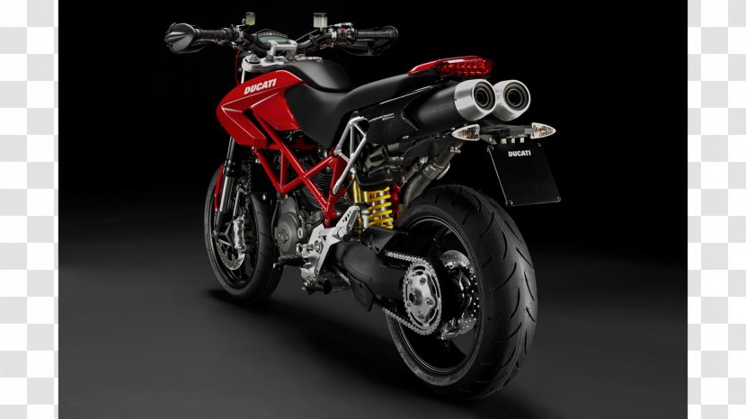 Ducati Hypermotard Motorcycle Monster 1100 Evo 848 - Racing Transparent PNG