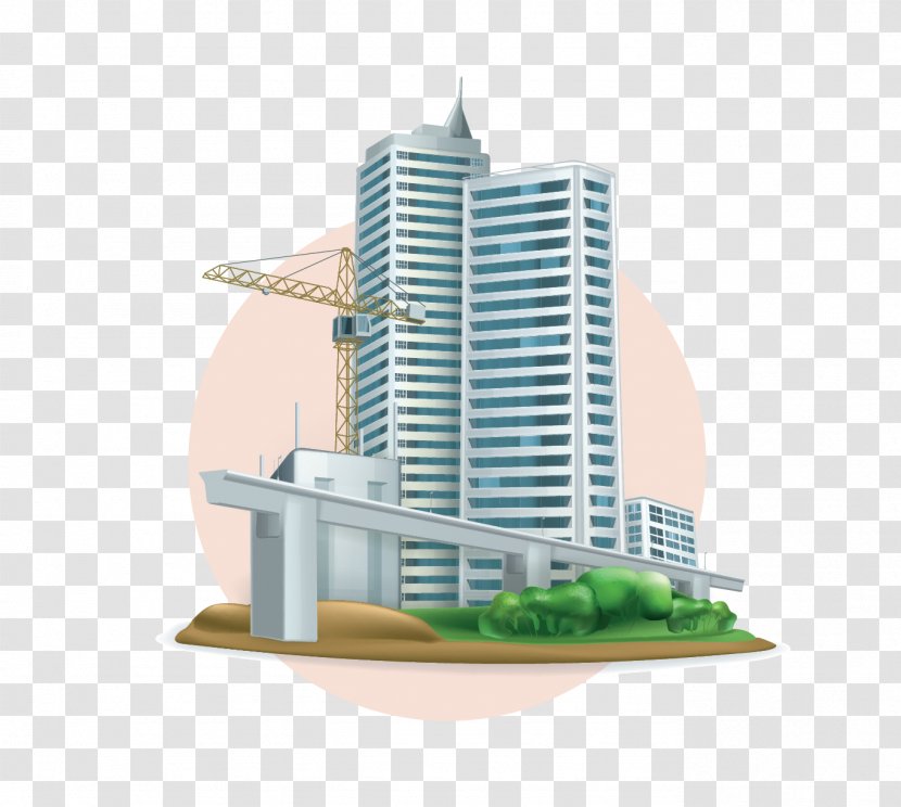 Architectural Engineering Building Clip Art - Condominium - Transmission Tower Transparent PNG