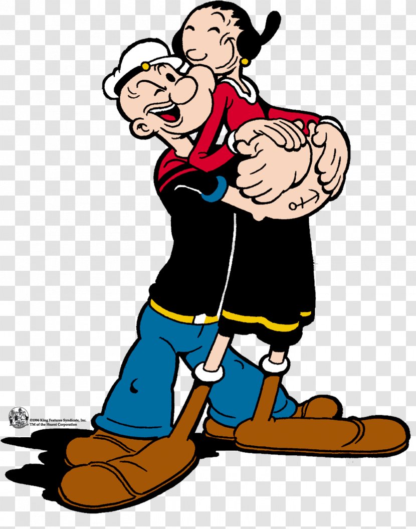 Olive Oyl Popeye Bluto Swee'Pea Poopdeck Pappy Transparent PNG